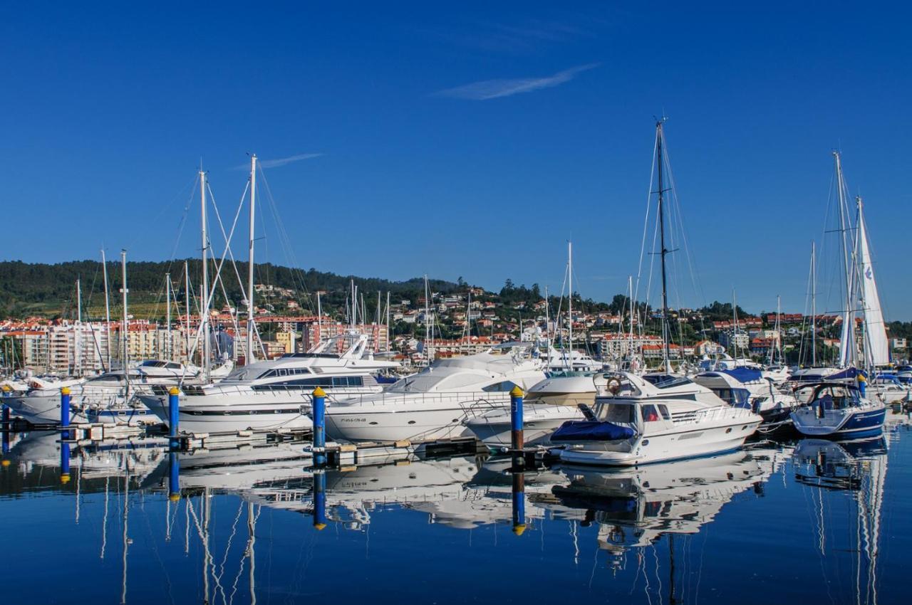 Apartamento Centro Sanxenxo Con Parking Gratis Exterior foto